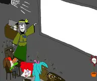 anime bug classroom cockroach faggot fly hatsume_miku iran koishi_komeiji mymy_(ongezellig) objectsoy ongezellig pissing projector roblox shitskin shitting silly smell stink_lines touhou variant:chudjak variant:cobson variant:feraljak variant:gapejak variant:meximutt video_game wet_pants yellow_eyes yellow_teeth youtube // 870x726 // 211.8KB