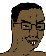 brown_skin buck_teeth hair seamonkey shitskin small_eyes smile smirk smug subhuman variant:chudjak yellow_sclera // 645x770 // 14.4KB