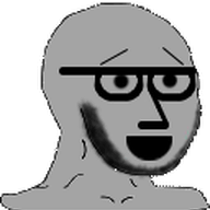 animated bouncing glasses grey_skin npc open_mouth soyjak stubble subvariant:npc_soyak variant:soyak // 128x179 // 13.4KB