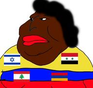fat flag:armenia flag:colombia flag:israel flag:lebanon flag:syria hair obese pointy_nose shitskin variant:meximutt // 720x680 // 119.3KB