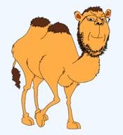 animal camel ear full_body fur glasses hair series:animaljaks smile smug soyjak stubble tail variant:gapejak // 1827x2000 // 44.1KB