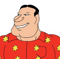 blue_eyes family_guy glenn_quagmire hair hawaiian_shirt pocket pole polish subvariant:mexiaryan teeth variant:meximutt white_skin // 886x872 // 82.7KB