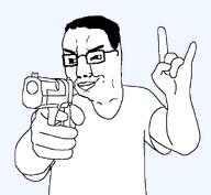 clothes gun shirts template transparent_background variant:chudjak // 590x544 // 25.9KB