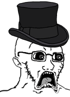 clothes glasses hat open_mouth scared shocked stubble subvariant:doctos template top_hat transparent_background variant:soyak white_skin // 1130x1550 // 44.1KB