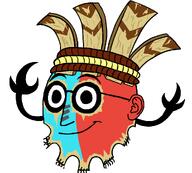 arm claws donkey_kong donkey_kong_country hotdiggedydemon kalimba mask nintendo paint rope tiki_mask variant:weirdpenis video_game wood // 1000x900 // 44.1KB