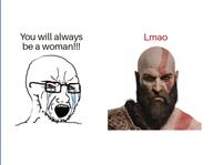 Warrior-Z(user) beard crying glasses kratos pooner soyjak variant:soyak // 640x495 // 136.0KB