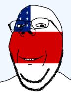 amazonas brazil flag flag:amazonas glasses looking_at_you smile soyjak star_(symbol) stubble subvariant:wholesome_soyjak teeth transparent_background variant:gapejak // 600x800 // 23.0KB