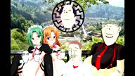 animated anime brown_hair bwc_girls censored closed_mouth ear glasses hair hanyuu higurashi hinamizawa maebara_keiichi maid merge multiple_soyjaks music nightcore ooishi_kuraudo pregnant punisher_face ryuugu_rena smile sonnenrad sonozaki_mion sound soyjak stubble subvariant:wholesome_soyjak variant:chudjak variant:cobson variant:gapejak variant:impish_soyak_ears variant:markiplier_soyjak video video_game // 1280x720, 130.9s // 9.1MB