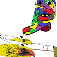 amerimutt animal_abuse anti_mutt coal cum deformed dog glasses janny mustache penis smile soyjak stubble subvariant:emmanuel subvariant:emmanuel_richardson subvariant:wholesome_soyjak tag testicles trend:colorjak variant:gapejak yeah_killem // 1534x1824 // 440.1KB