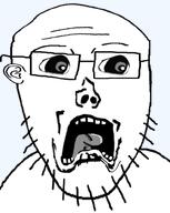 beard glasses soyjak stubble subvariant:thremboson trend:doctos variant:vlodson white_skin // 640x805 // 119.9KB