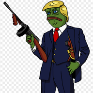 amphibian animal big_nigger_lips donald_trump eyes frog green_skin gun mafia meta:not_oc nas:pepe nigger_lips pepe pepe_the_frog tommy_gun // 800x800 // 281.9KB
