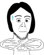 eat eyebrows gulp hair mouth_closed nose soyjak stubble subvariant:nulennonjak variant:lennonjak variant:turtlejak wheel // 1063x1326 // 46.8KB