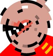 amerimutt brown_skin clothes geometry mcdonalds minimalism mutt pareidolia stealthjak subvariant:impish_amerimutt united_states variant:impish variant:impish_soyak_ears // 598x628 // 133.7KB