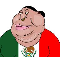 claudia_sheinbaum flag:mexico nose_piercing nose_ring smile subvariant:female_meximutt variant:meximutt // 888x849 // 129.9KB