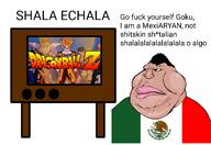 anime anime_opening beaner braptoko dragon_ball_z fat fat_nigger itaryan japanese_music latinx mexcrement mexiaryan mexico meximutt o_algo obsessed_brimstone obsessed_brimstone_o_algo satoko_houjou(namefag) shala shitalian shitoko shitskin shitskintoko spicroach spictoko subhumantoko television variant:meximutt // 1112x766 // 370.4KB