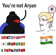 amerimutt aryan azerbaijan bosnia brazil british china hindu india indian indo-aryan indonesia italy japan jartycuck jordan morocco pakistan spain subvariant:bantumutt subvariant:pajeetaryan turkiye vantablack variant:meximutt variant:pajeetjak vietnam // 1080x1053 // 341.0KB