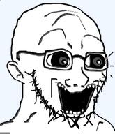 doctos glasses happy meta:tagme open_mouth screaming subvariant:doctos variant:soyak // 331x385 // 67.3KB