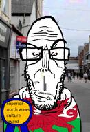 culture glasses high language red_eyes smug smug_soyjak town wales // 591x863 // 458.7KB