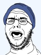 beanie ethan_klein glasses h3h3_productions soyjak stubble variant:ethanjak // 350x465 // 9.2KB