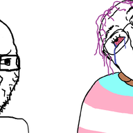 ack animated blood bloodshot_eyes crying ext=gif flag:transgender_pride_flag glasses gun gunshot_wound hand pistol rope smug soyjak stubble subvariant:soyak_(smug) tongue tranny transparent_background variant:bernd variant:soyak // 1826x800 // 812.5KB