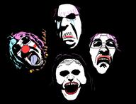 4soyjaks balding bohemian_rhapsody clown dark dyed_hair giggly_goon_clown glasses hair hanging lipstick moustache open_mouth punisher_face purple_hair rope scared shadow stubble tongue tranny variant:alicia variant:bernd variant:cobson // 1181x900 // 274.6KB