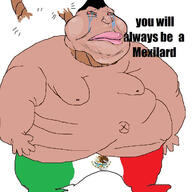 beaner belly belly_button bloodshot_eyes brown_skin crying failed_suicide_attempt fat_fuck fatass flag:mexico frown mexico mexico_will_never_be_white mexicuck mexifail mexikike meximutt nipple obese pants_down rope suicide variant:meximutt // 720x720 // 262.4KB