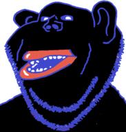 amerimutt b_b_ghast_(namefag) bbghast black_skin james_luther subvariant:impish_amerimutt variant:impish_soyak_ears // 598x628 // 19.4KB