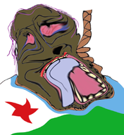 ack africa bloodshot_eyes brown_skin country crying distorted flag:djibouti glasses islam muslims nigger open_mouth pink_hair politic terrorist troon variant:bernd variant:unknown yellow_teeth // 831x904 // 523.2KB