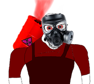 1soyjaks barrel beard bloodshot_eyes gas gas_mask red_eyes subvariant:feralrage toxic toxic_waste variant:feraljak vest // 1001x900 // 361.5KB