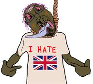 arm british clothes flag:united_kingdom forehead_lines forehead_mark glasses hair hand hindu i_hate lipstick meta:tagme open_mouth pointing purple_hair safe_edgy shitskin smile soyjak stubble swastika tongue tranny tshirt variant:bernd variant:shirtjak yellow_teeth // 1000x905 // 284.2KB