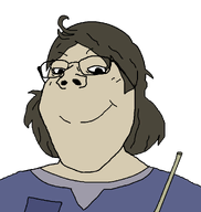 blue_shirt female femjak glasses gray_hair gray_skin hair looking_at_you meta:oc sally_face series:foidjaks smile snca subvariant:gapejak_female transparent_background variant:gapejak woman // 940x992 // 24.3KB