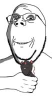 2soyjaks animal animal_abuse animated blood bloodshot_eyes buck_teeth cheddar_c_cheese crushing crying ear eyeball glasses gore grey_skin holding_object mouse murder ominous pink_skin rodent series:imp_&_gape smile snout soyjak stubble subvariant:wholesome_soyjak tail variant:gapejak variant:impish_soyak_ears whisker // 480x888 // 214.0KB