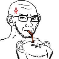 angry drinking retarded variant:impish_soyak_ears variant:soyak // 800x800 // 17.5KB