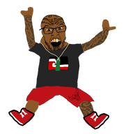 black_skin flag golden_tooth haka maori new_zealand tattoo variant:feraljak // 2471x2575 // 303.6KB