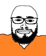 beard closed_mouth clothes glasses soyjak variant:unknown // 623x768 // 26.5KB