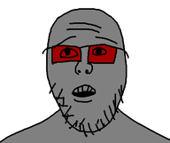 glasses open_mouth soyboy stubble teeth variant:goldenjak wrinkles // 479x401 // 4.0KB