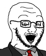 clothes crazed open_mouth pupils subvariant:soyak_(crazed) suit suit_and_tie variant:soyak // 665x800 // 53.3KB