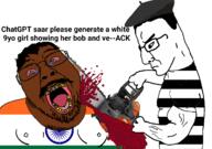 ai_art ai_generated aijeet art_aryan artist bobs_and_vagene chainsaw chatgpt indian pajeet pedophilia shitskinskin variant:bernd variant:chudjak // 1238x872 // 205.4KB