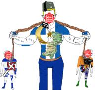 3soyjaks bosnia buff chud faggot gay greece haram india islam more pagan subvariant:muscular_chud variant:bernd variant:chudjak // 1300x1232 // 565.4KB