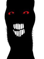 analog_horror black_skin creepy red_eyes shitskin teeth teeth_showing tranalog_horror vantablack vantablack_skin variant:danny // 240x320 // 6.3KB