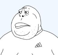 adidas angry bruise hair obese poland polish series:muttverse slavic soyjak subvariant:slavmutt template transparent_background variant:meximutt // 888x849 // 12.8KB