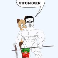 averi flag:portugal holding_flag holding_sword muscles penis portugal serious speech_bubble subvariant:chudjak_front sword variant:chudjak // 1024x1024 // 281.5KB