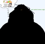 beard black_skin dreads dream eyes fat glasses greentext hair nigger obese per_capita text variant:meximutt white_skin yellow_eyes // 888x849 // 58.1KB