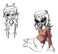 Videogames avengers beanie blush brown_shirt cute cute_girl degoon girl glasses hair nentendo_switch soy soylent soylent_(cacao) variant:soytan video_game videogame woman // 711x671 // 161.7KB