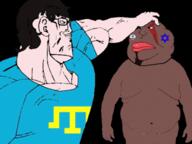 2soyjaks ack animated astrofene_(namefag) brown_hair brown_skin buff clothes crimean_tatar dragon_ball ear flag:crimean_tatar gigachud glasses hair hand islam israel kratos open_mouth punch soyjak star_of_david variant:chudjak variant:meximutt warrior-z_(user) white_skin // 400x300 // 293.0KB