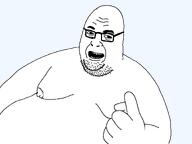 angry beard brendan_fraser eyebrows fat looking_at_you pointing the_whale_(2022) transparent_background variant:whalejak whale // 1200x900 // 16.6KB