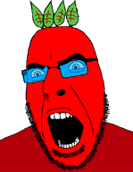 angry beetroot blue_glasses broot eyebrows leaf lips open_mouth red_skin stubble transparent_background variant:cobson // 775x1000 // 26.5KB