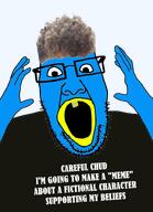 faggot homosexual meme meta:tagme retard soyjak twitter variant:ppp x xitter // 1157x1597 // 737.4KB