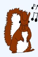 closed_eyes headphones music musical_note smile squirrel variant:markiplier_soyjak // 340x512 // 64.5KB