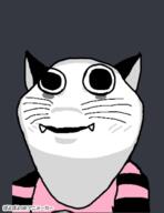animal cat ear meta:tagme sillytime subvariant:impish_meowjak variant:impish_soyak_ears whisker // 308x400 // 261.6KB